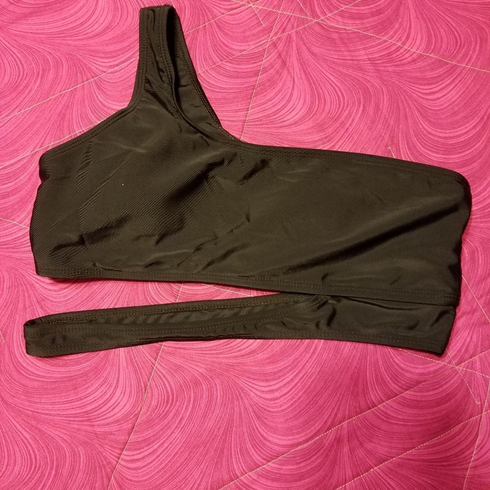 Shein black bikini top size 160